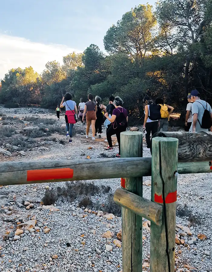 hiking trails Sierra de Santa Pola