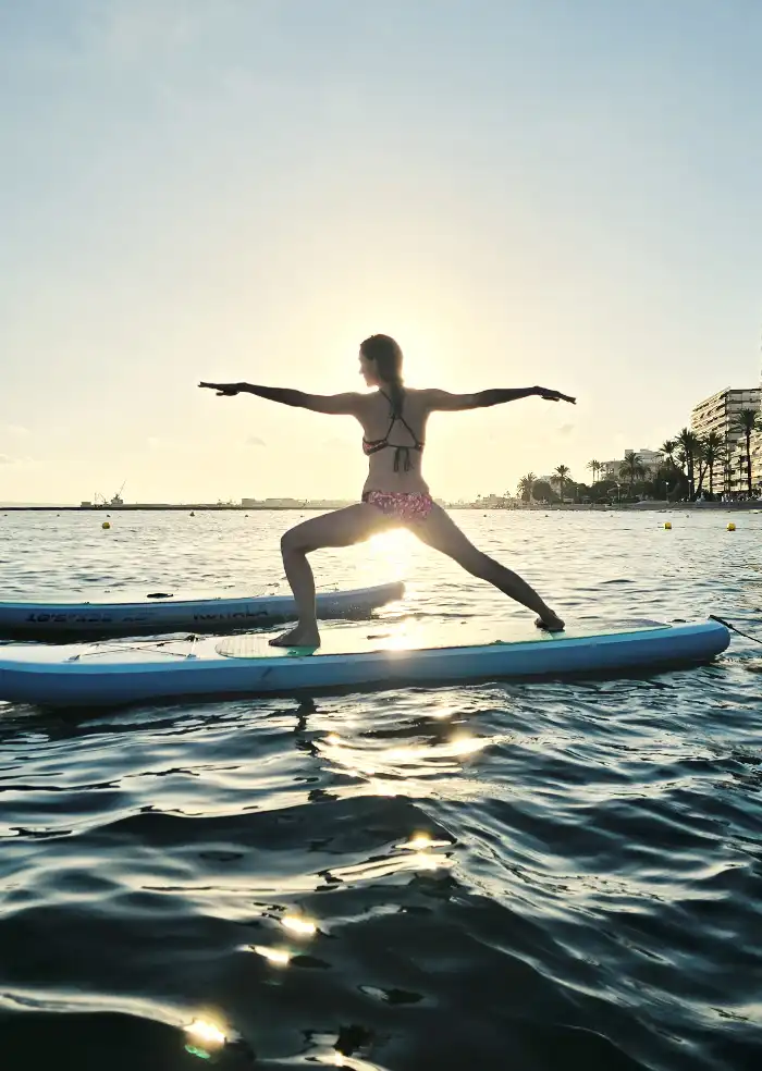 SUP Yoga: presencia en el mar